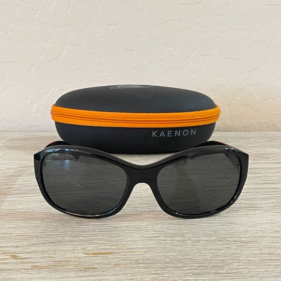 Kaenon Sunglasses Maya Polarized Black with Case - Picture 2 of 6